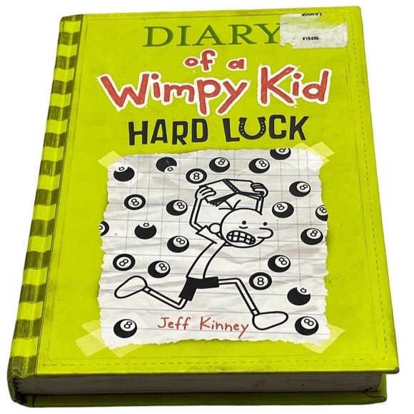 Diary of a wimpy kid hard luck book #8 jeff kinney 2013 copyright hardcover READ - Picture 1 of 5